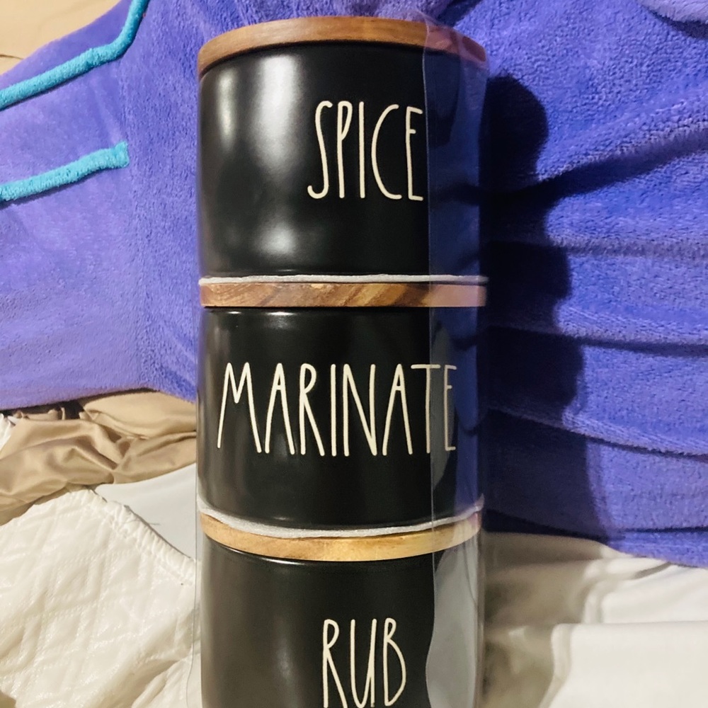 Rae dunn spice rub marinate set